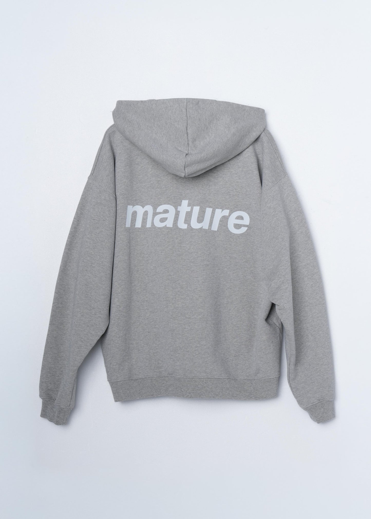 Sweat Zip Mature - Light Gray