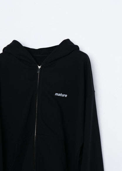 Sweat Zip Mature - Black