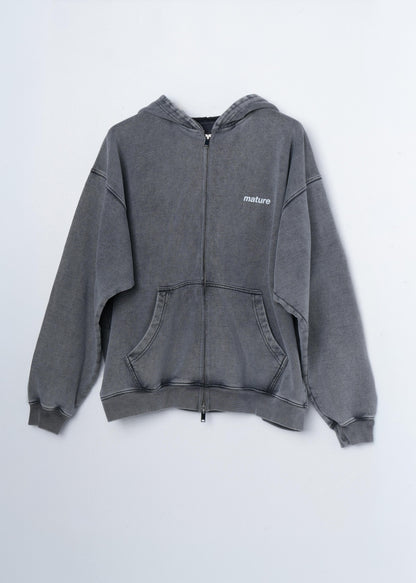 Sweat Zip Mature - Gray