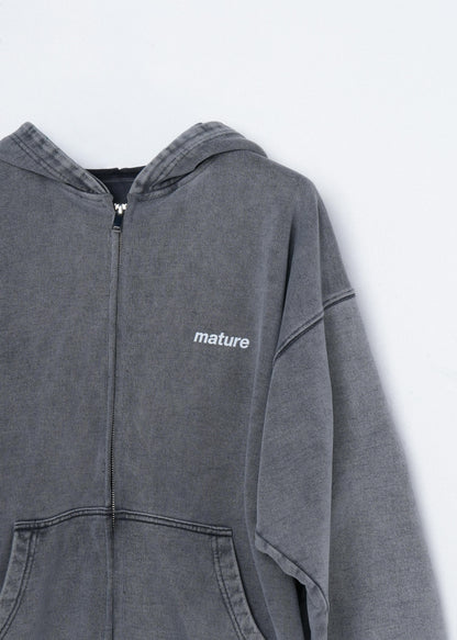 Sweat Zip Mature - Gray