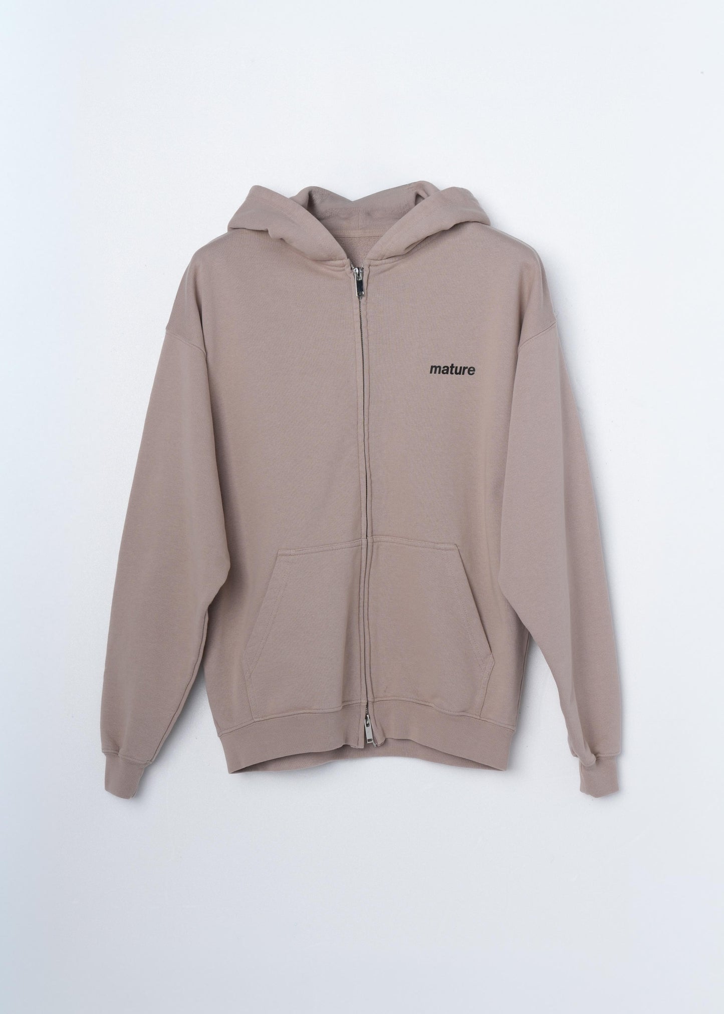 Sweat Zip Mature - Brown