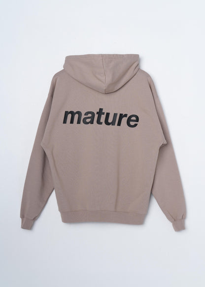 Sweat Zip Mature - Brown