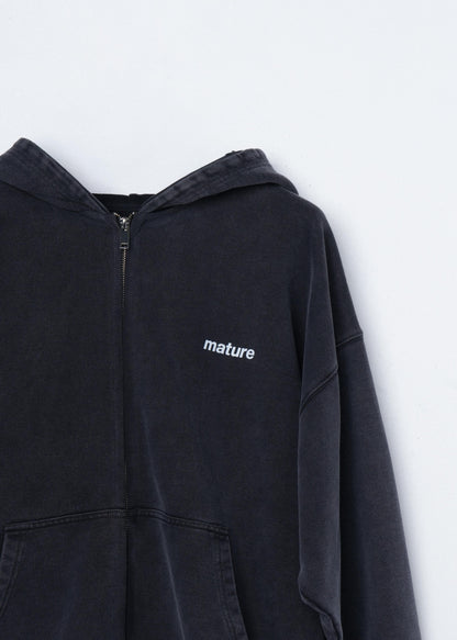Sweat Zip Mature - Dark Gray