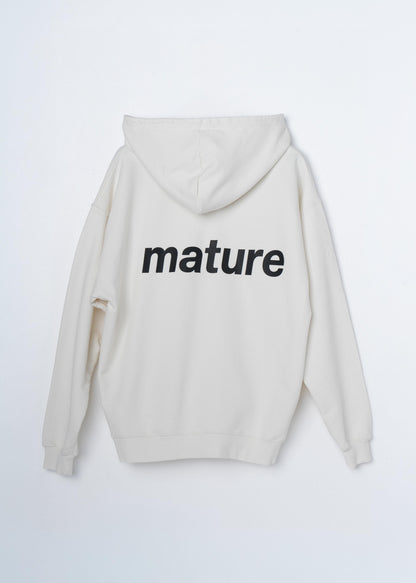 Sweat Zip Mature - Créme