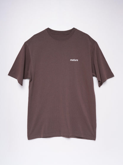 T-shirt Mature - Brown