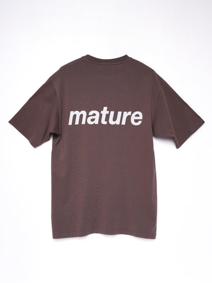 T-shirt Mature - Brown