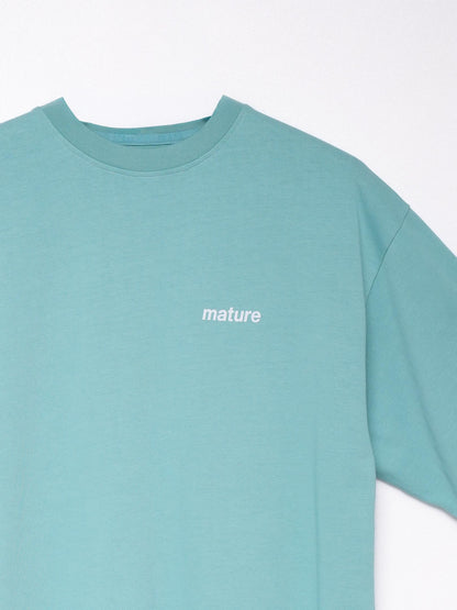 T-shirt Mature - Turquoise