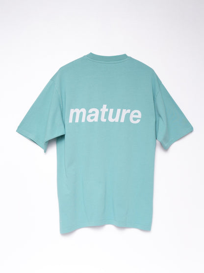 T-shirt Mature - Turquoise