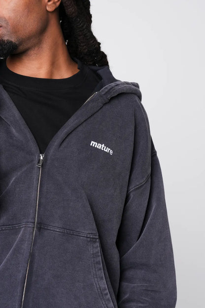 Sweat Zip Mature - Dark Gray