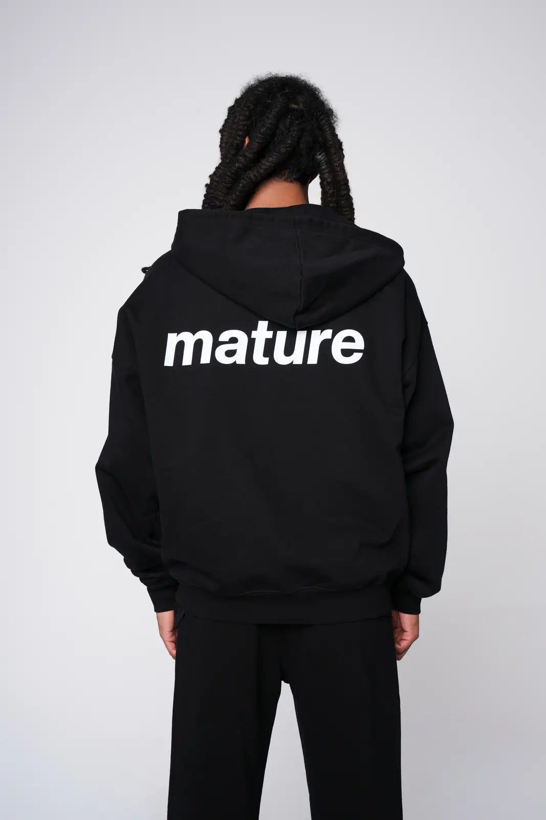 Sweat Zip Mature - Black